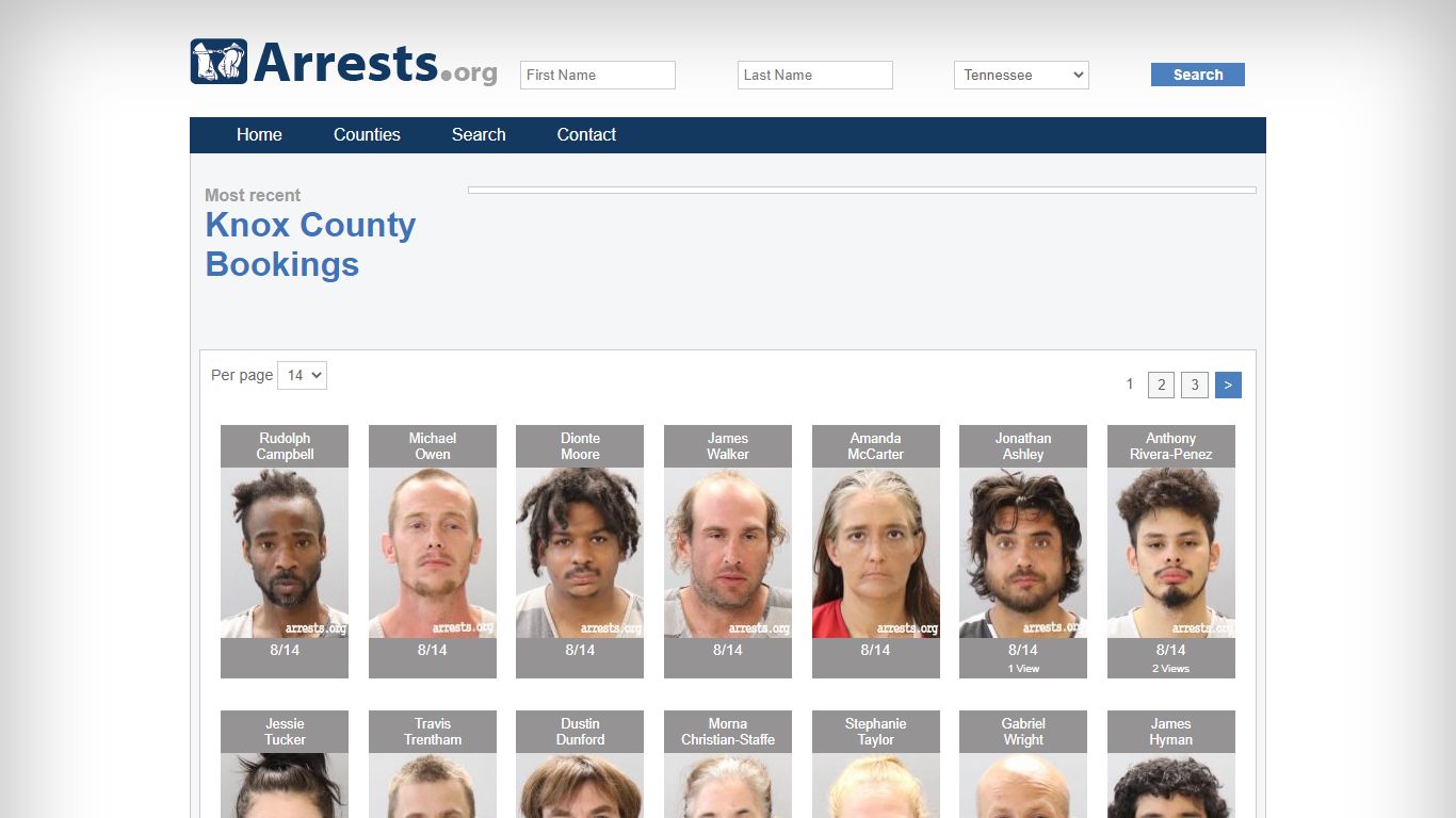 Knox County Arrests and Inmate Search